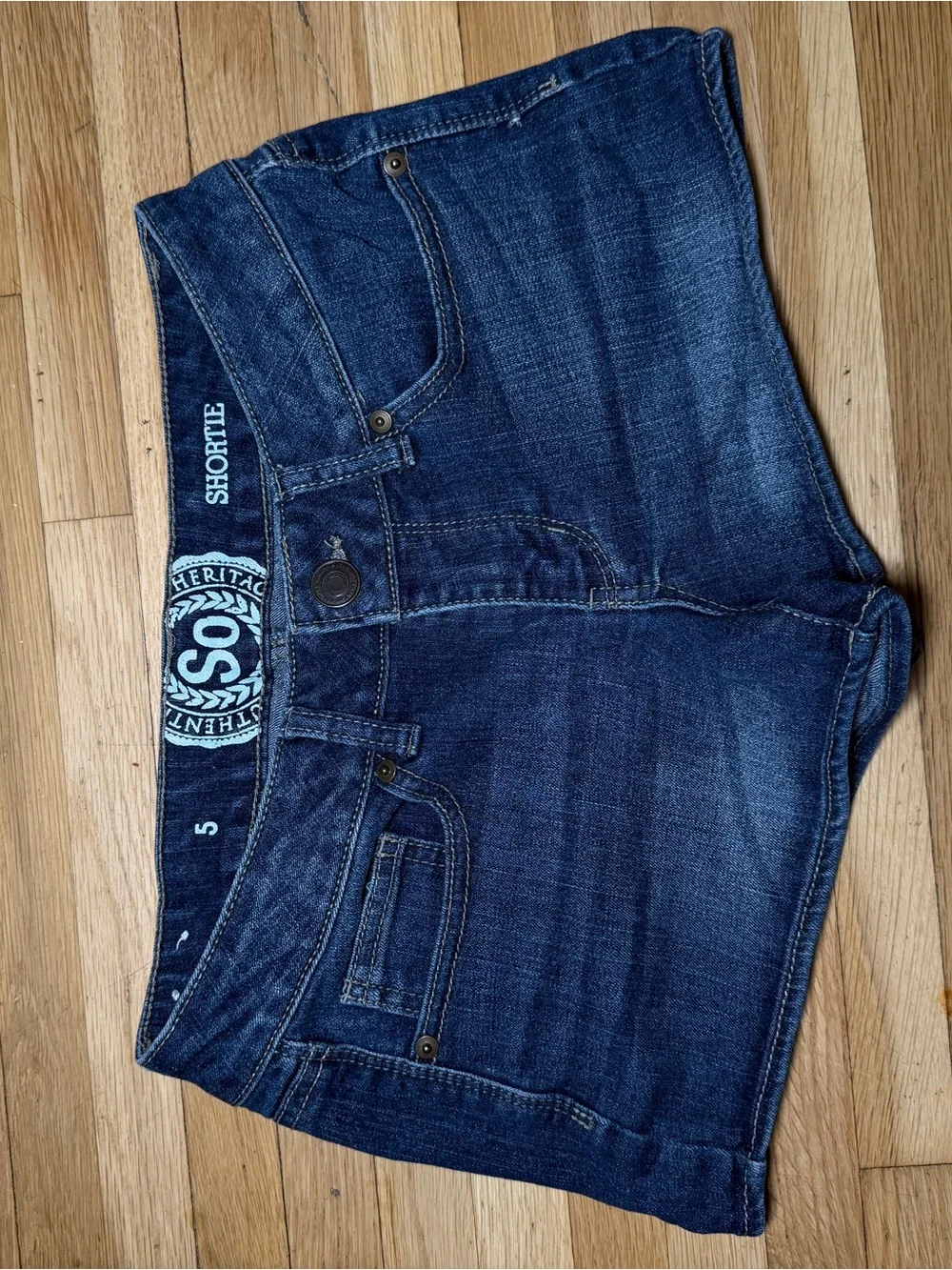 SO Dark Blue Denim Women’s Shorts